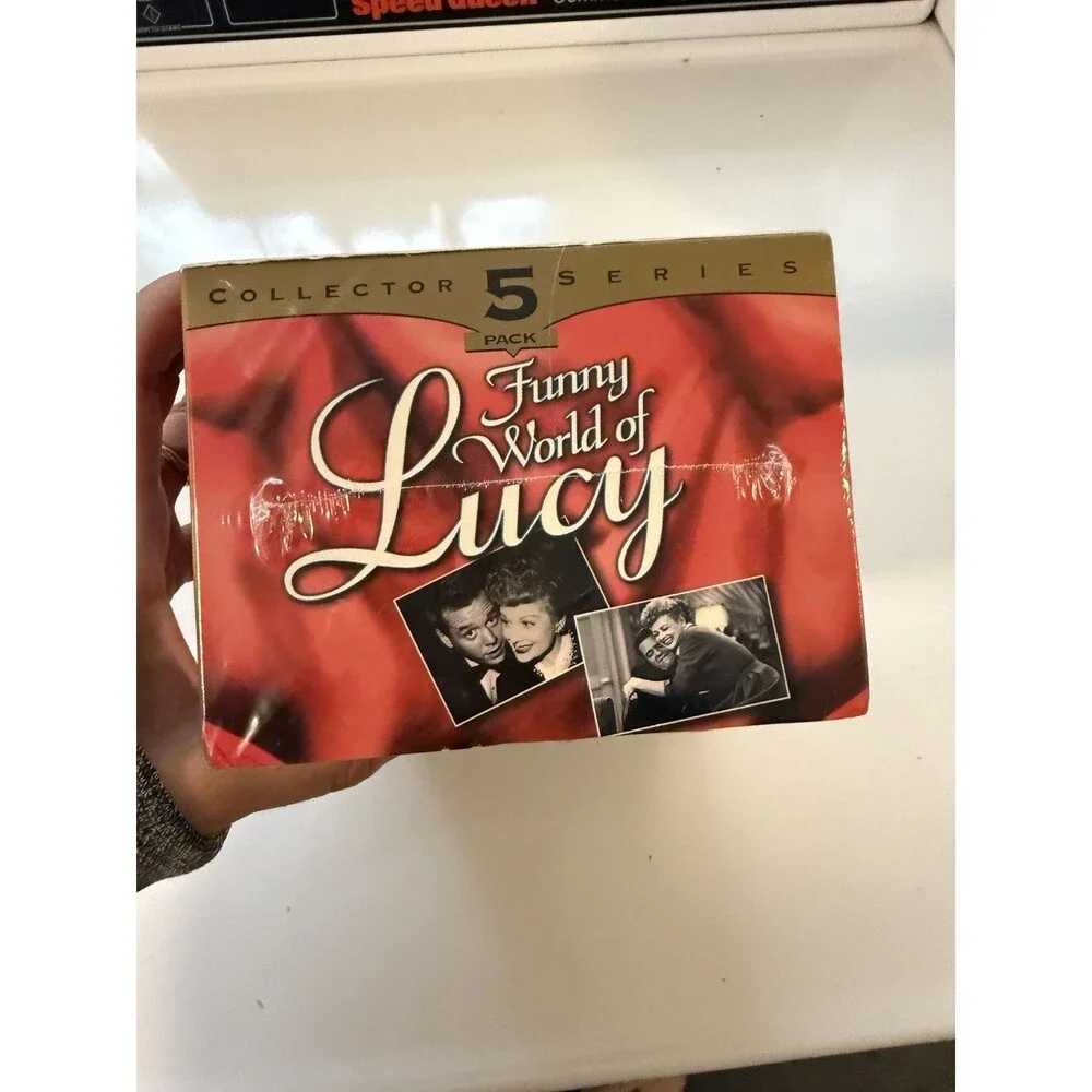 Funny World of Lucy Collector 5 Pack & The Adam's Family 5 Pack VHS' Brand New